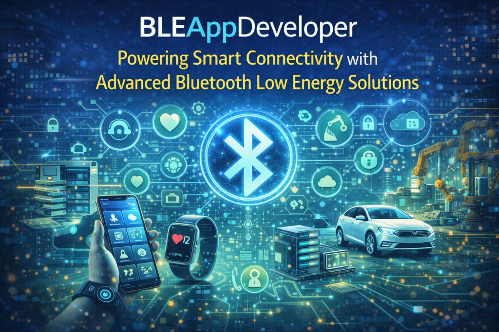 BLEAppDeveloper: Powering Smart Connectivity with Advanced Bluetooth ...