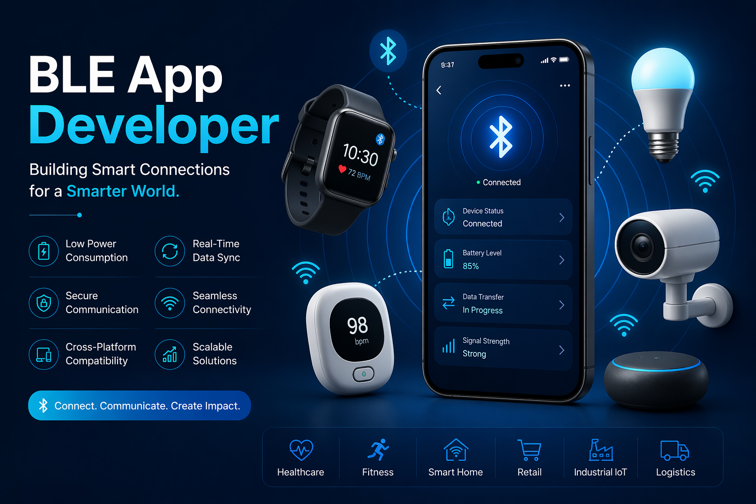 BLE App Development: Powering the Next Generation of Smart Devices